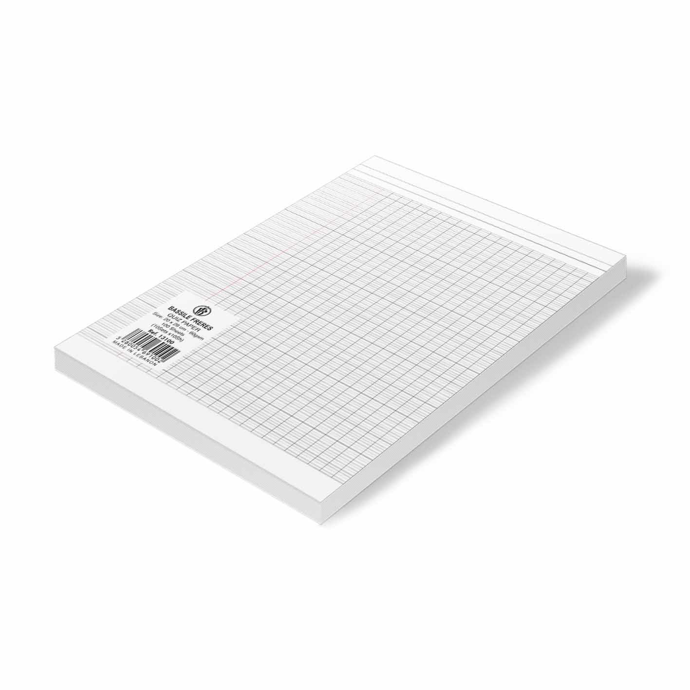 Quiz Paper  60g Sey 100sh  20x28cm White