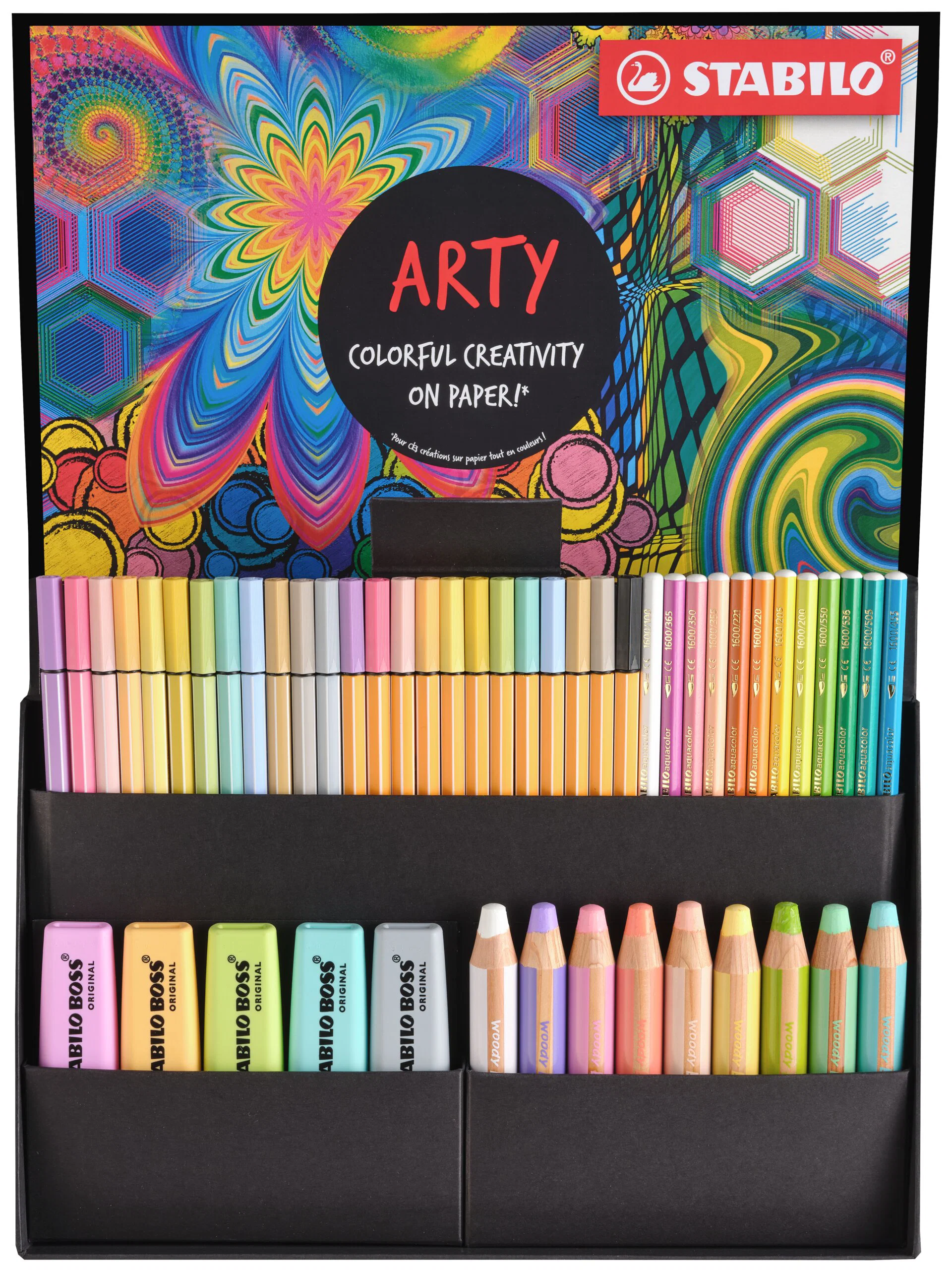 ARTY Pastel Mixed Set 50 Pieces Thumbnail