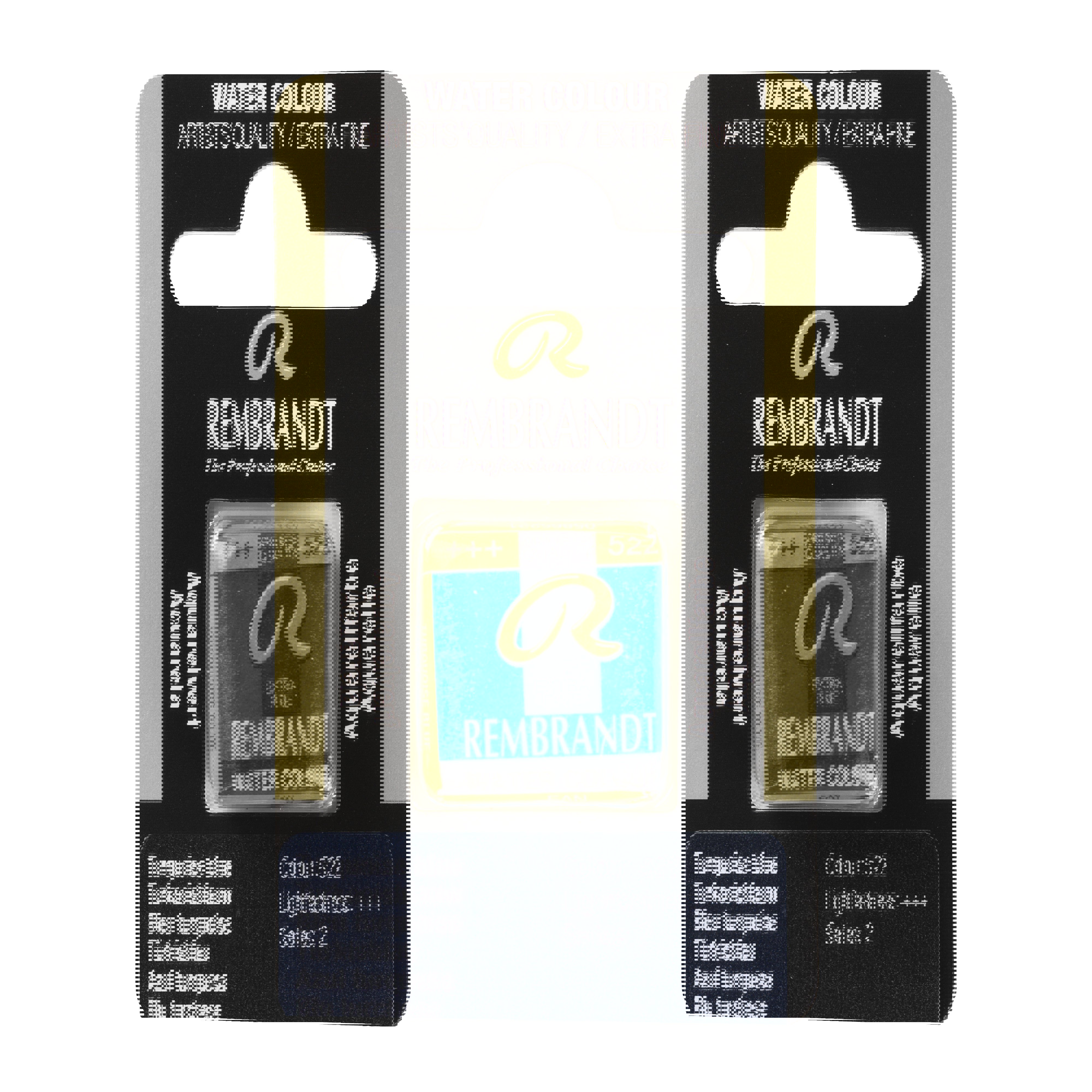 Rembrandt Watercolour Pan B Turquoise Blue 1 piece