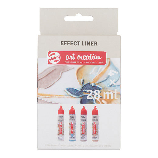 Talens Art Creation Effect Liner set Specialties Pearl | 4 x 28 ml 4x28 ml