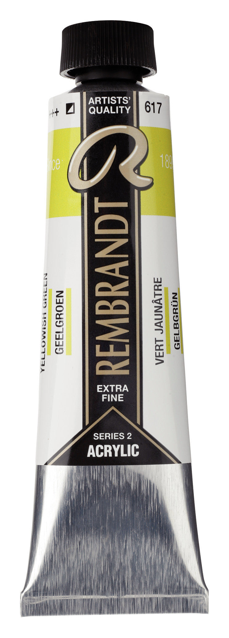 Rembrandt Acrylic Colour Tube 40 ml Yellowish Green