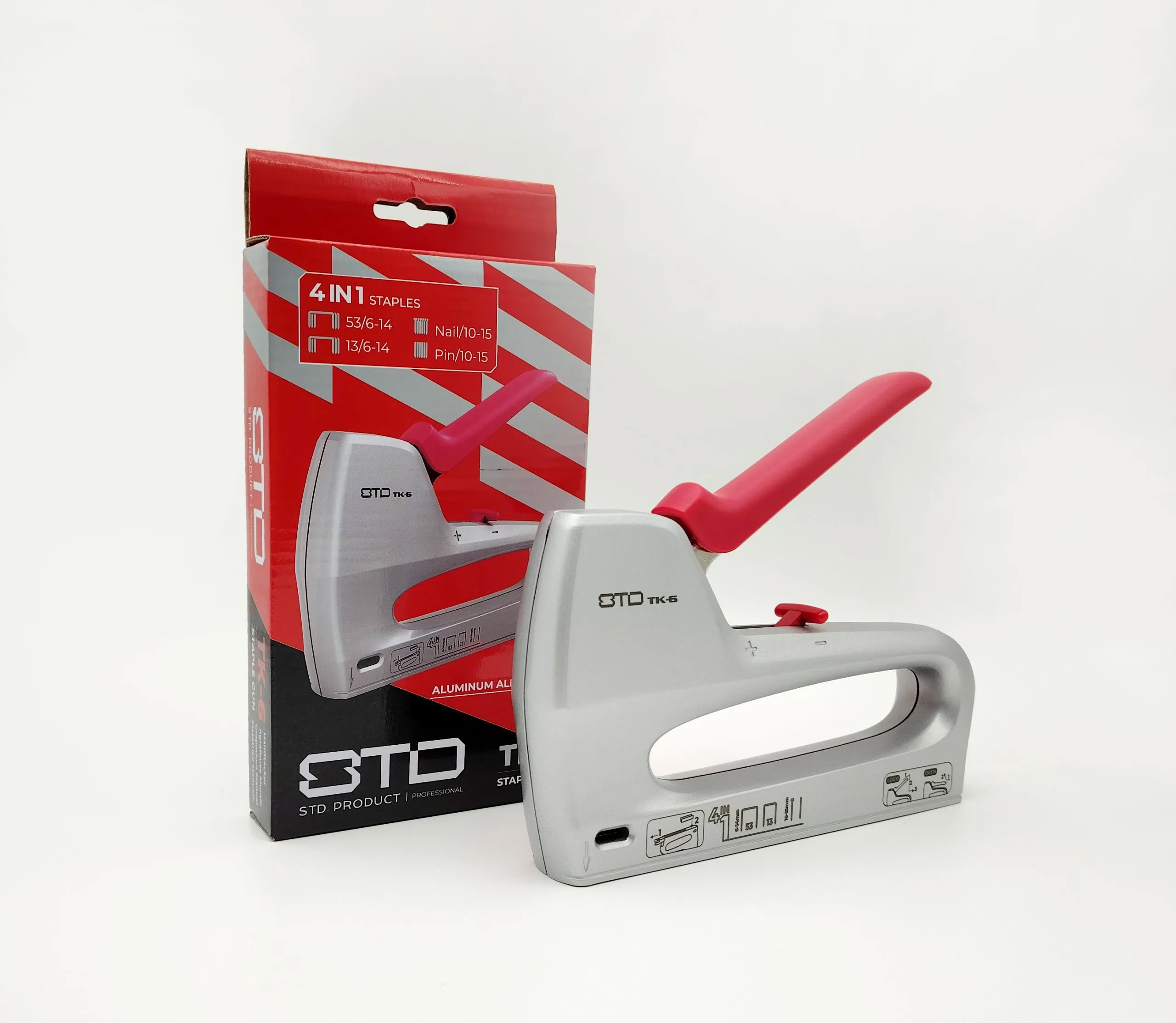 Power Tacker TK-6+Stap.RemoverL-12+Staples Blister