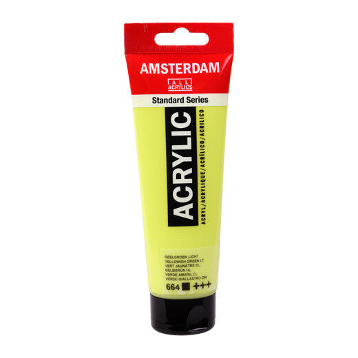Amsterdam Standard Series Acrylic Tube 120 ml Yellowish Green Light