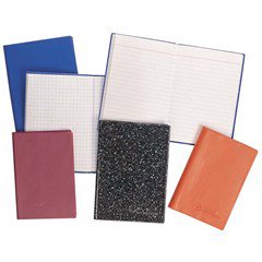 Pocket Notebook PVC Cov- Lines- 10x14cm- 120sh