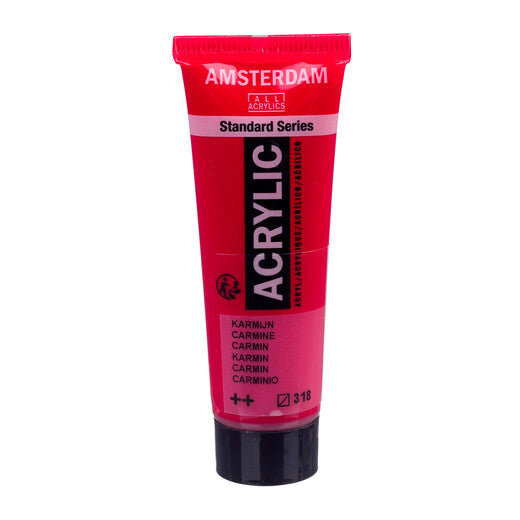 Amsterdam Standard Series Acrylic Tube 120 ml Carmine