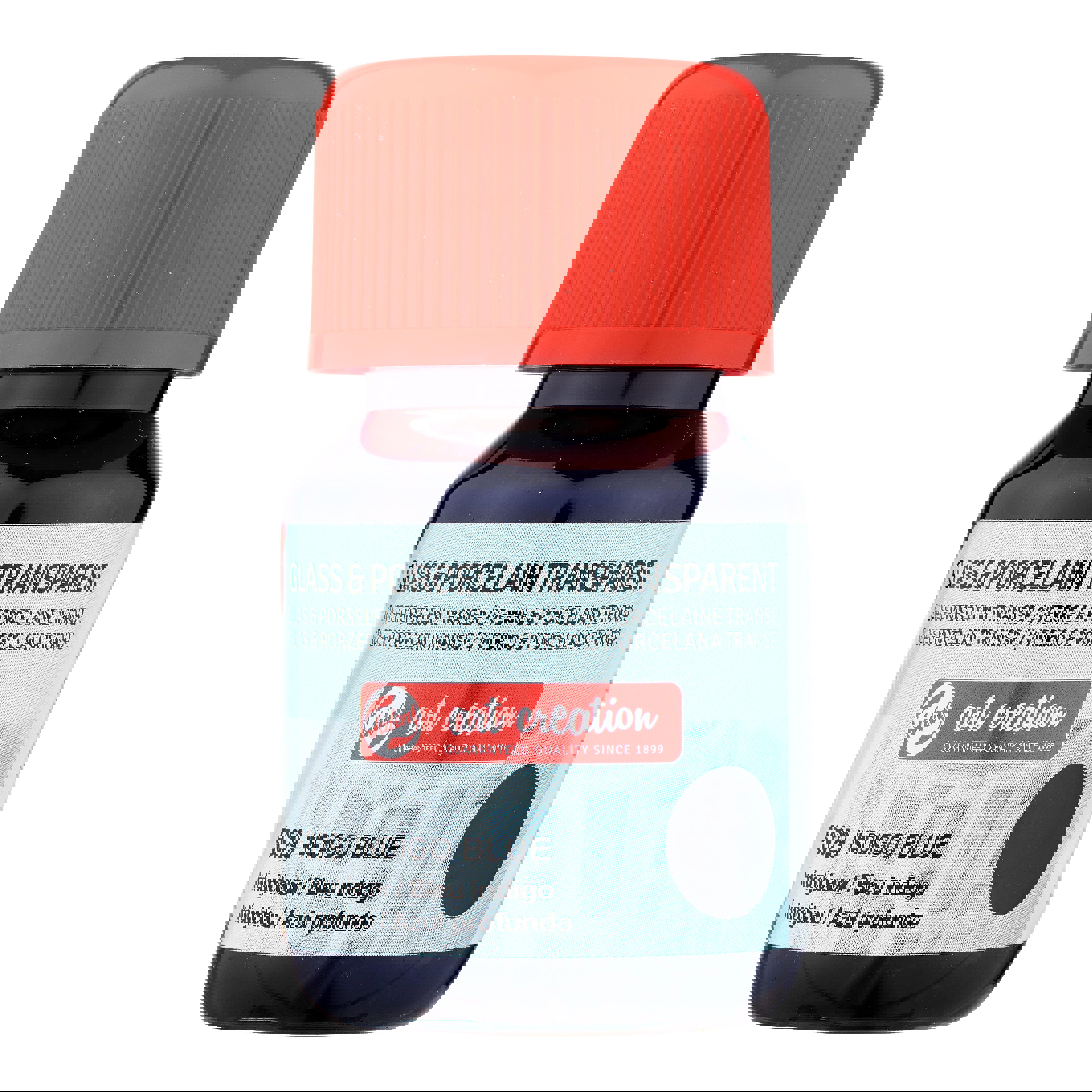 Talens Art Creation Glass & Porcelain Transparant Bottle 30 ml Indigo Blue