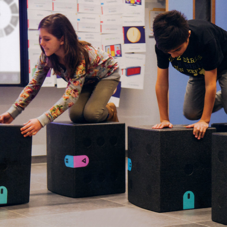 I3 IMO - LEARN Cube 1 Unit Cube -Stickers included