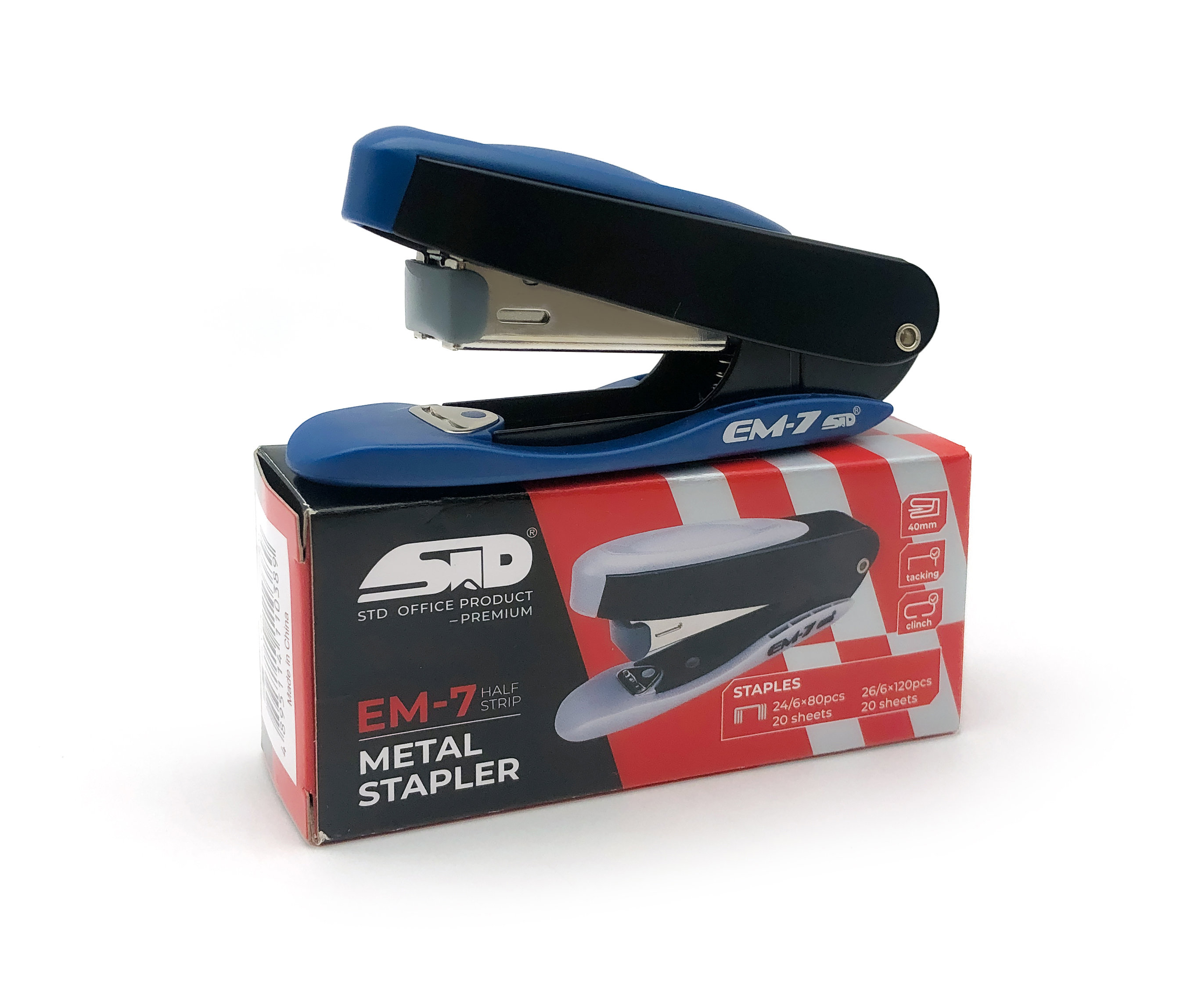 Stapler COMPACT Half Strip 24/6-26/6 20sh