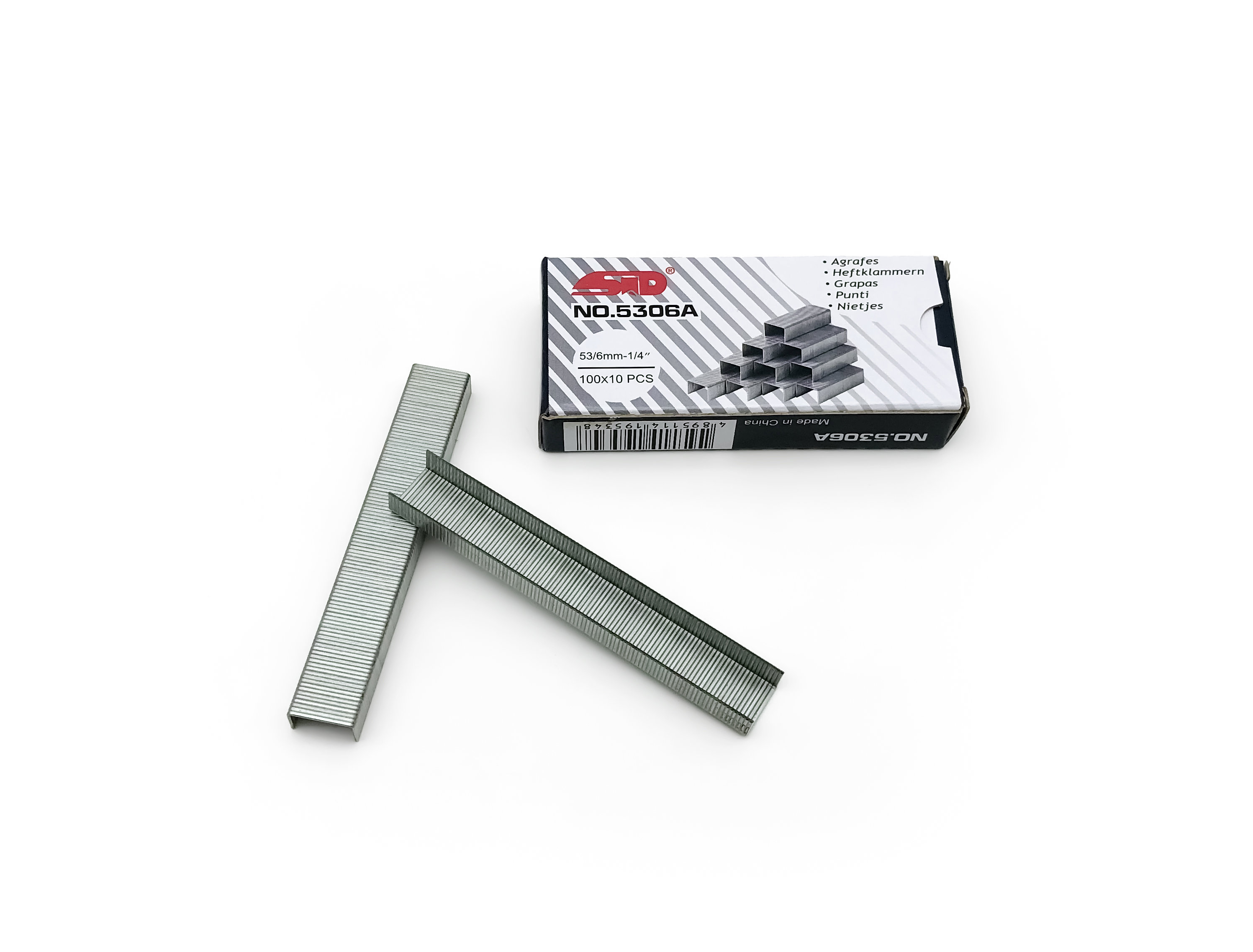 STD Staples H.Duty No. 53/06 (100x20 =2000 Pcs)