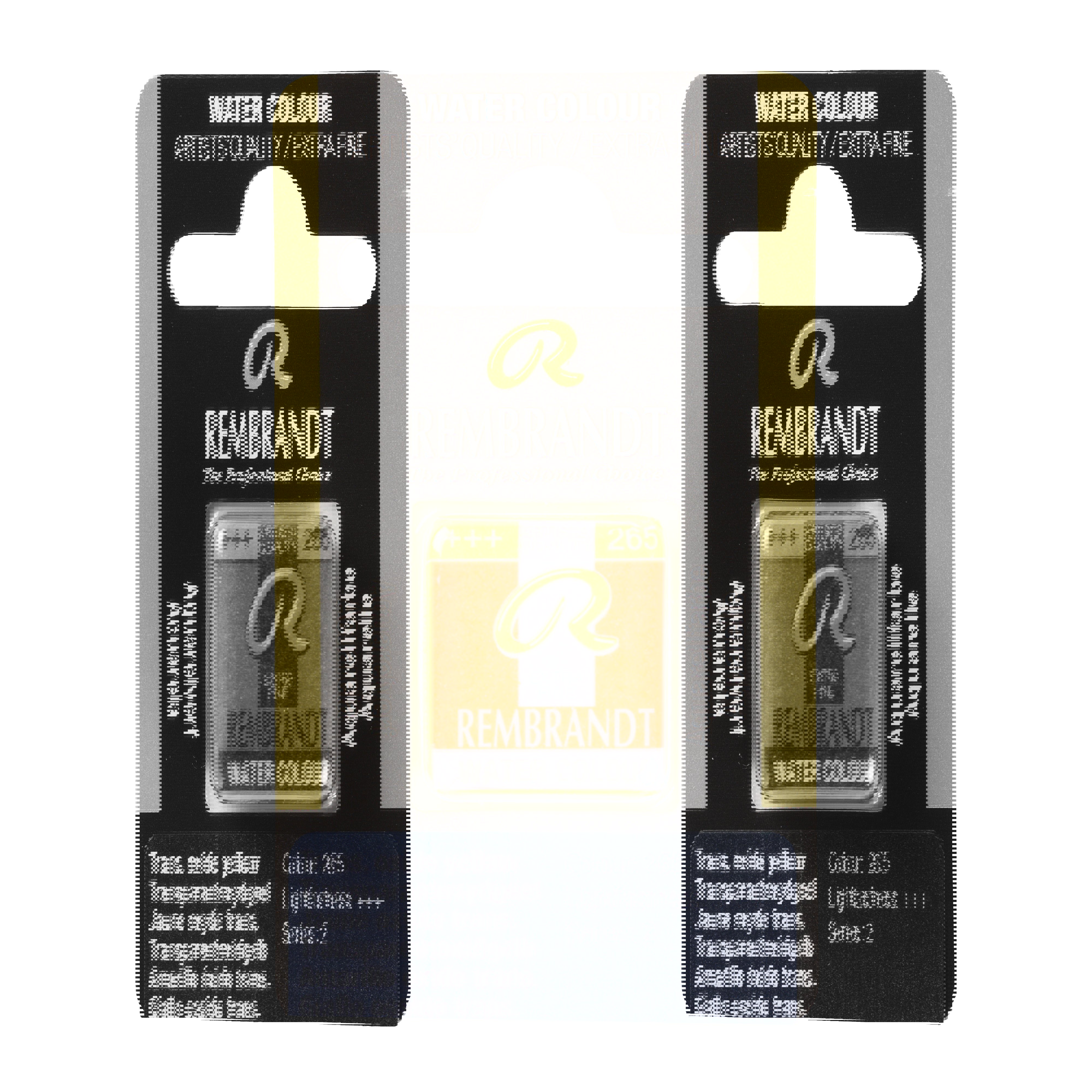 Rembrandt Watercolour Pan B Transparent Oxide Yellow 1 piece