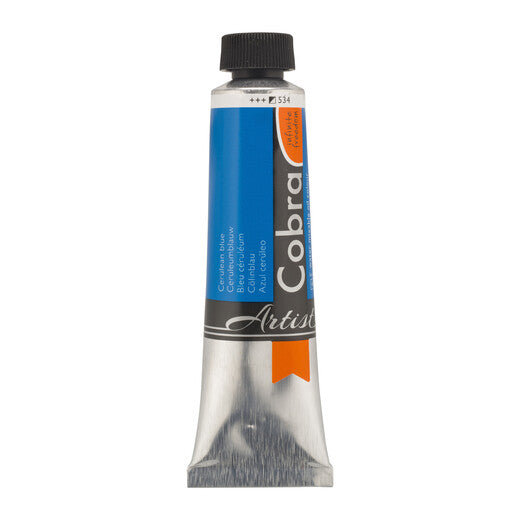 Cobra Artist Oil Colour Tube 40 ml B Cerulean Blue
