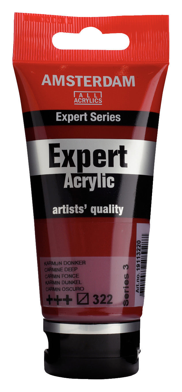 Amsterdam Expert Series Acrylic Tube 75 ml Carmine Deep