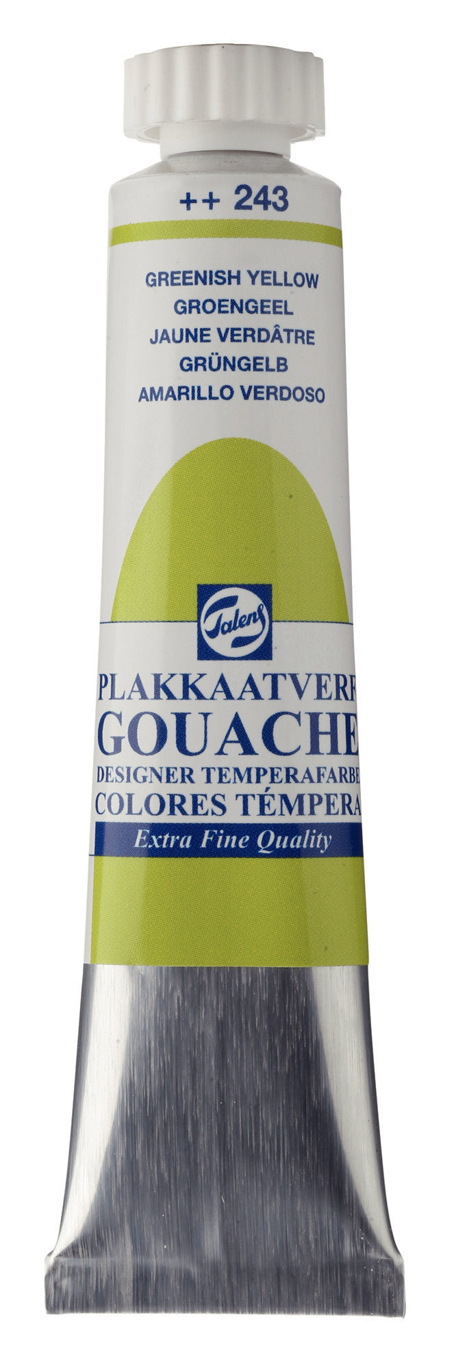 Talens Gouache Extra Fine Quality Tube 20 ml Greenish Yellow