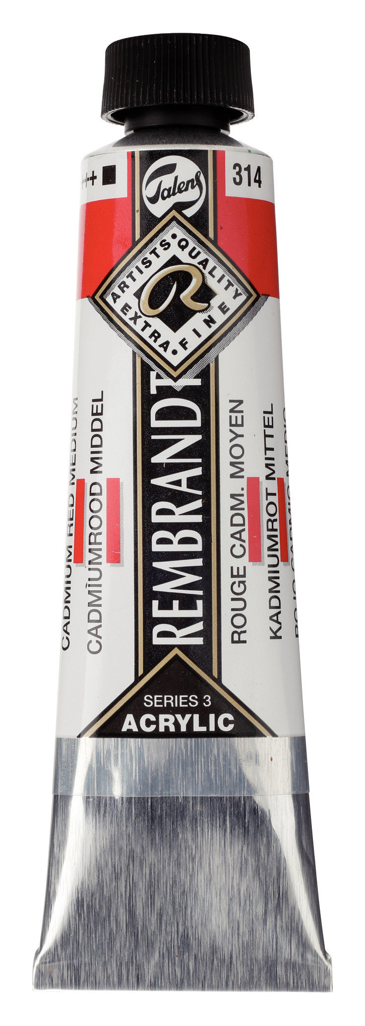 Rembrandt Acrylic Colour Tube 40 ml Cadmium Red Medium