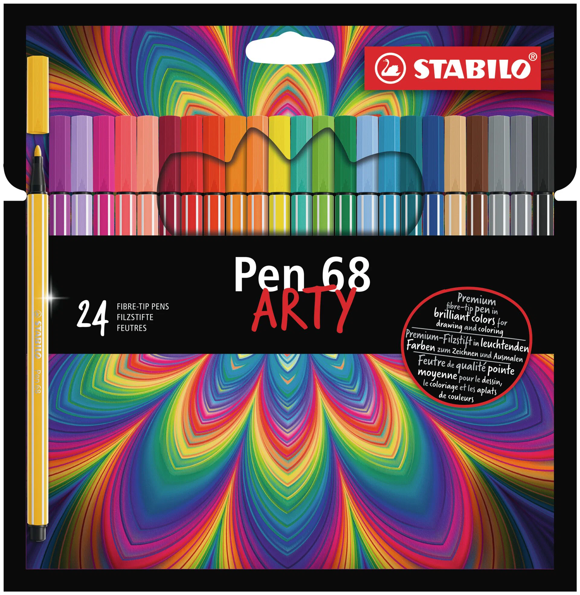 ARTY Pen 68 Wallet 24 Pieces Thumbnail