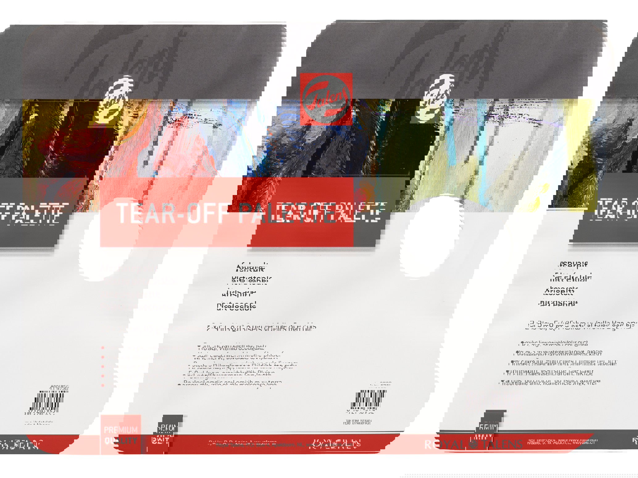 Talens Painting accessories Palette Tear-Off 22 x 30 cm