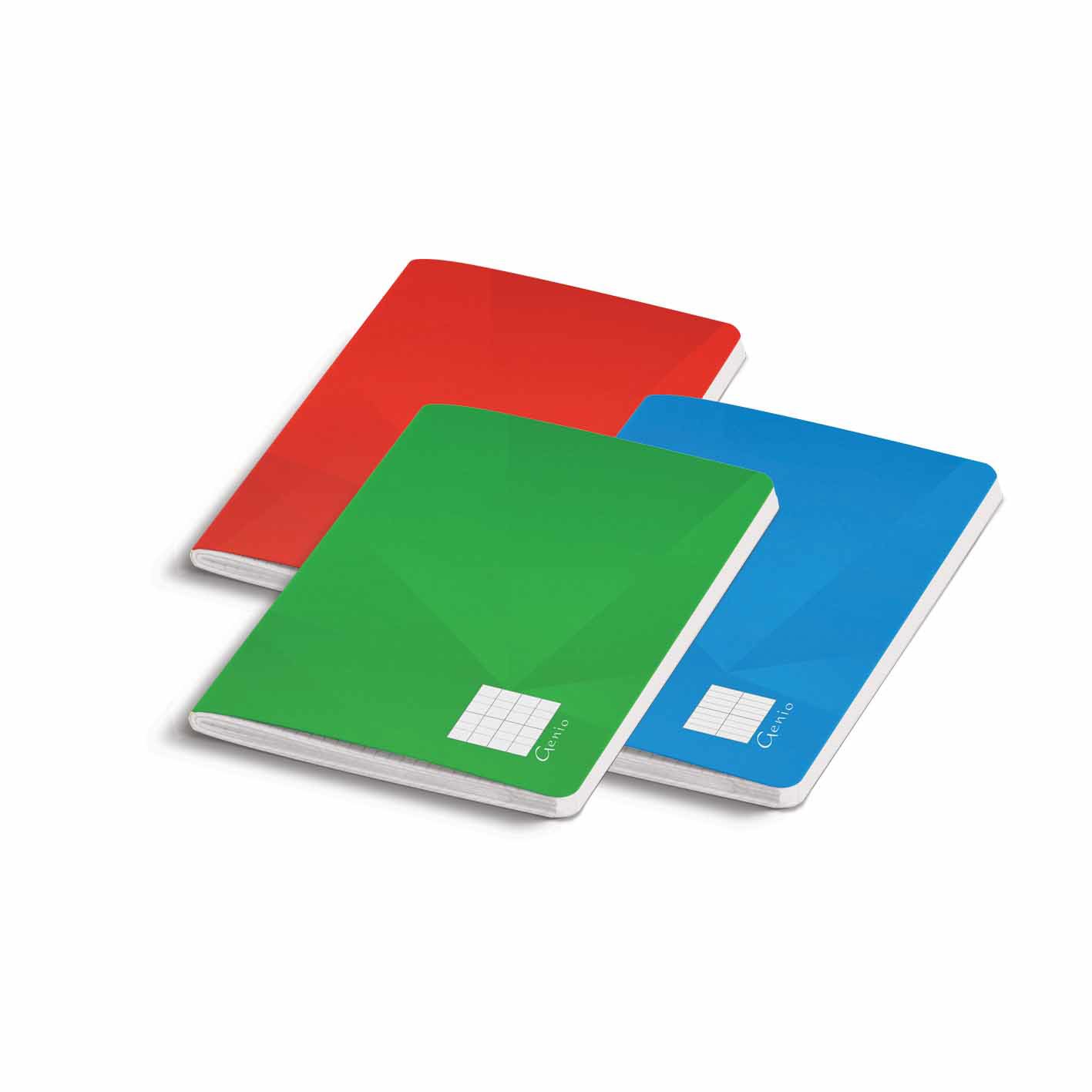 GENIO Ex Bk Inv Stit 70g M.Cal 48sh L/R A5