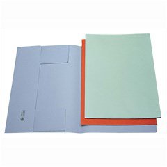 Flap File Bristol 180g- FC- Blue