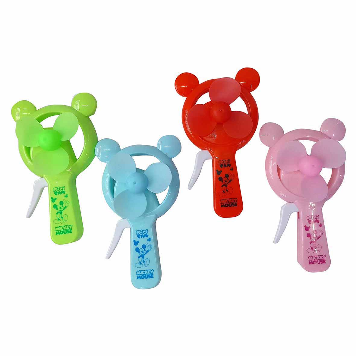 Fan Toy MICKEY 4 colors in Display