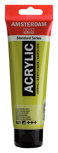 Amsterdam Standard Series Acrylic Tube 120 ml Olive Green Light