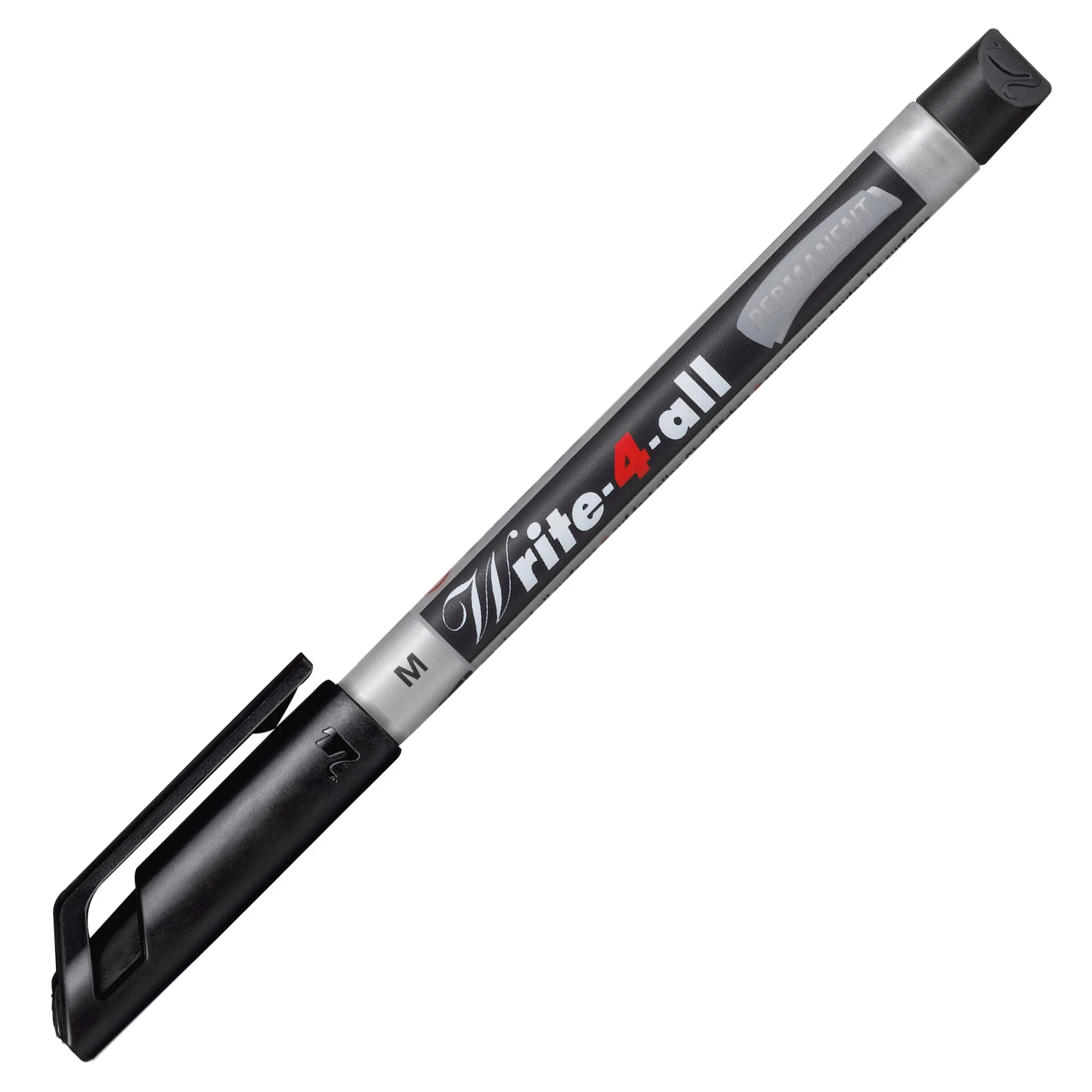 STABILO Write-4-all Permanent Marker medium (M), black, 1.0 mm Thumbnail