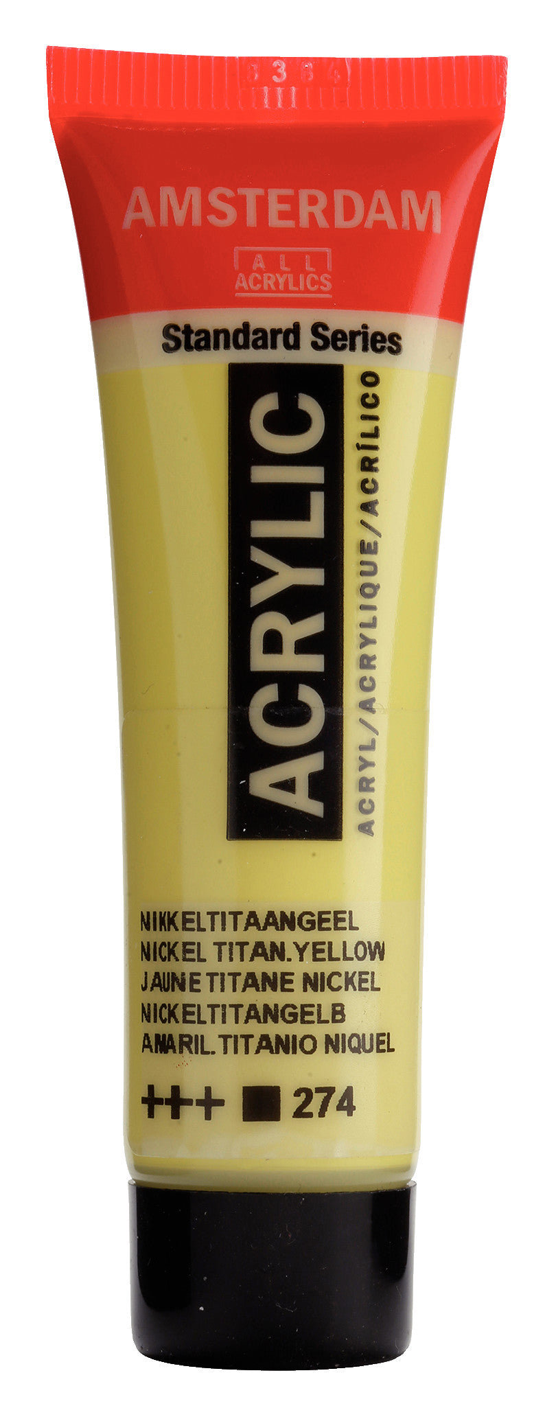 Amsterdam Standard Series Acrylic Tube 20 ml Nickel Titanium Yellow