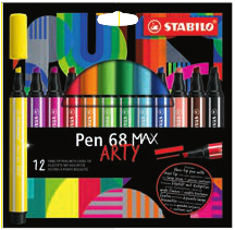 768/12-21 Pen 68 MAX ARTY Wallet 12pcs