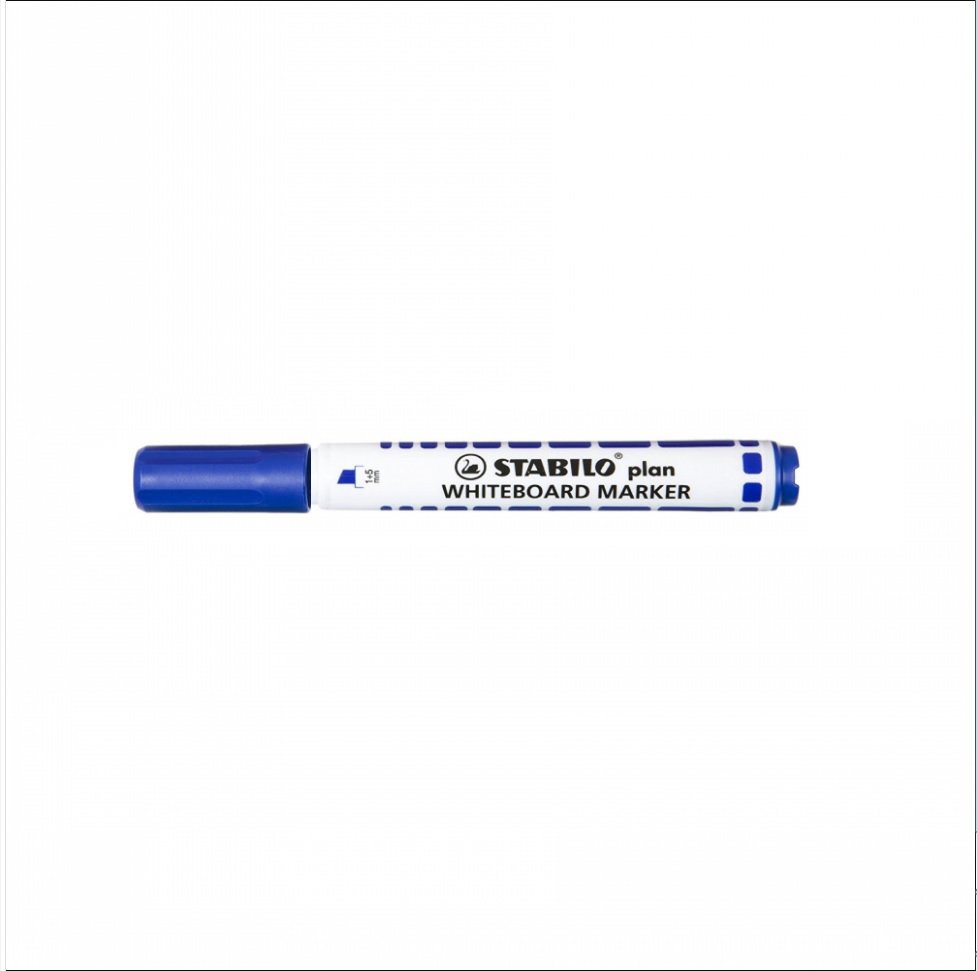 643/41 Plan board marker Chisel- blue