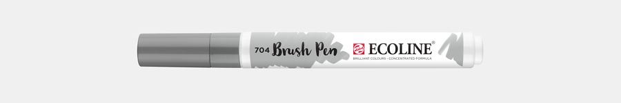 ECOLINE BRUSHPEN GREY Thumbnail