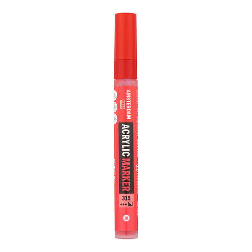 Amsterdam Acrylic Marker 4 mm Pyrrole Red