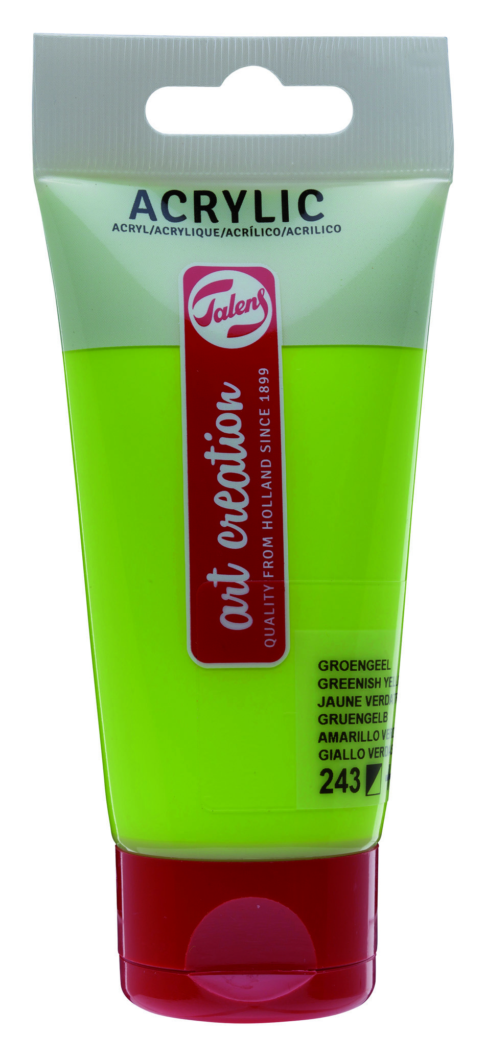 TAC ACRYL 75ML GREENISH YLW