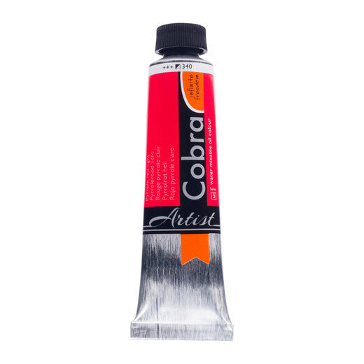 Cobra Artist Oil Colour Tube 40 ml Pyrrole Red Light