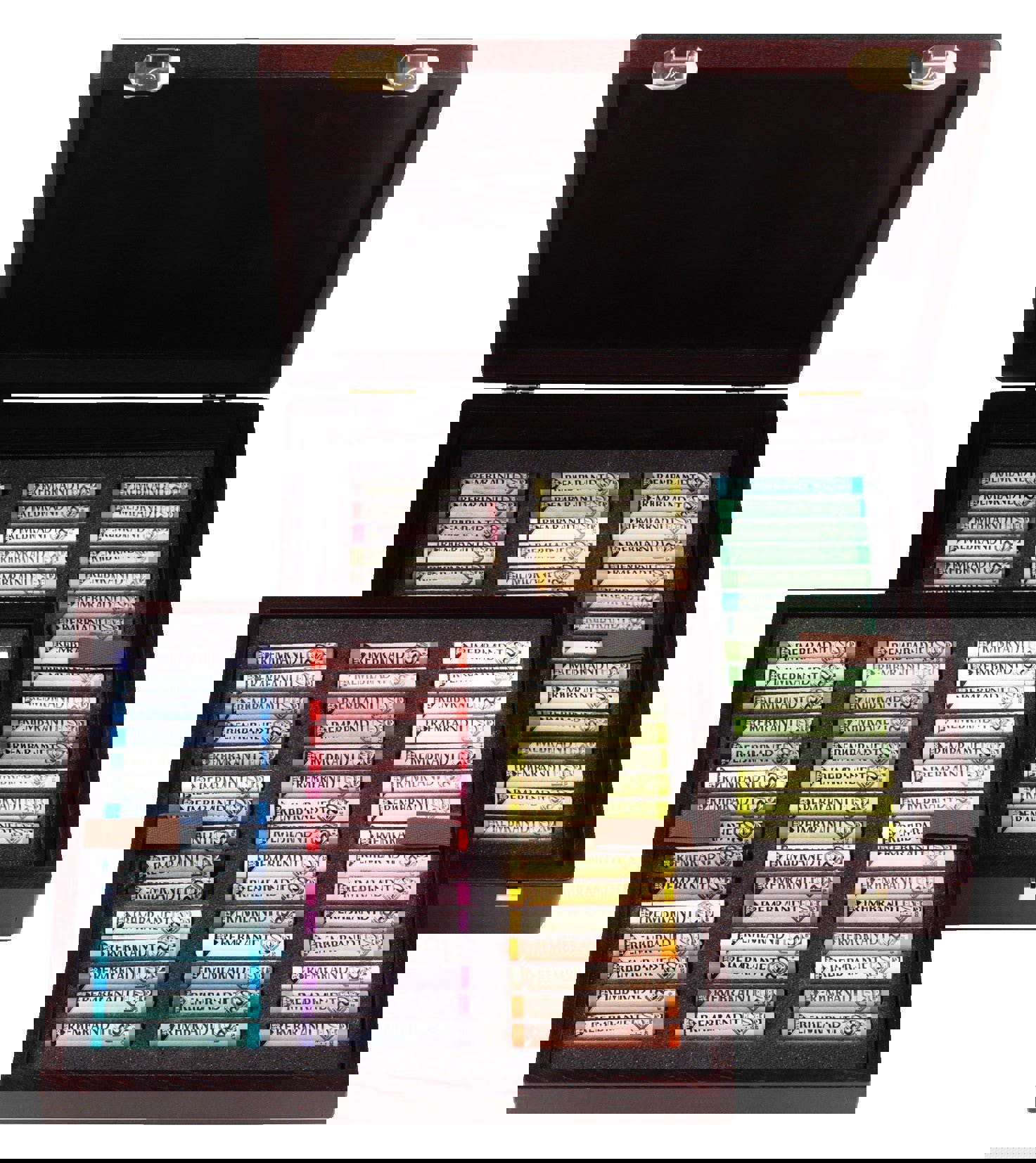 Rembrandt Soft pastel wooden box set Landscape Selection Professional | 90 whole pastels