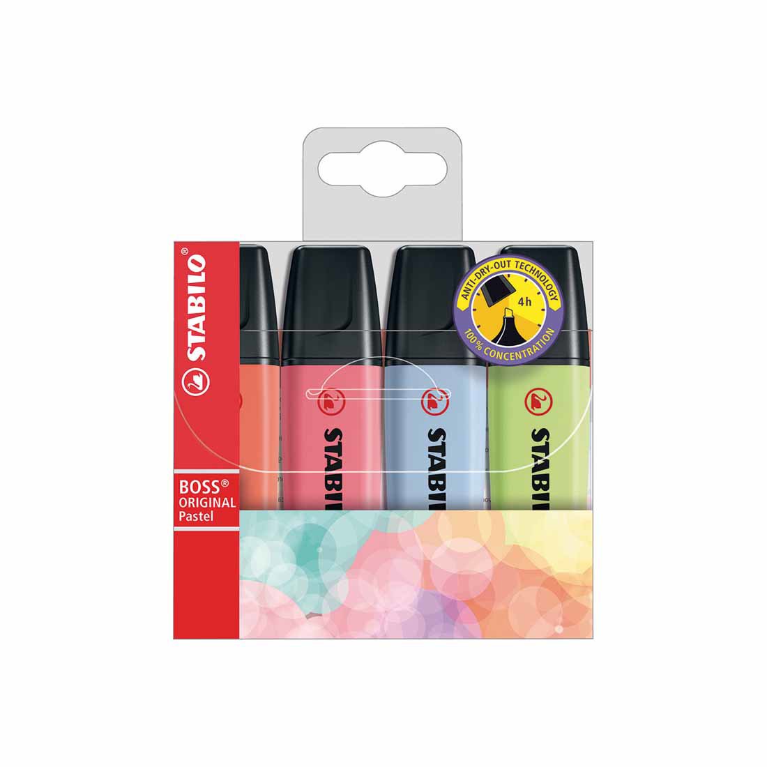 70/4-3 BOSS Pastel 4pcs wallet