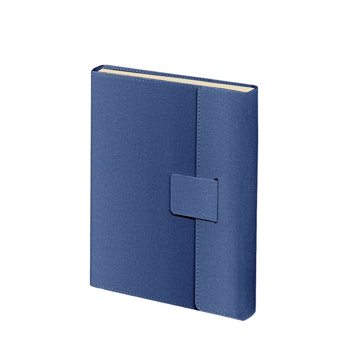 2026 Daily Diary PU Cover Magnet L/O Line B5 Blue