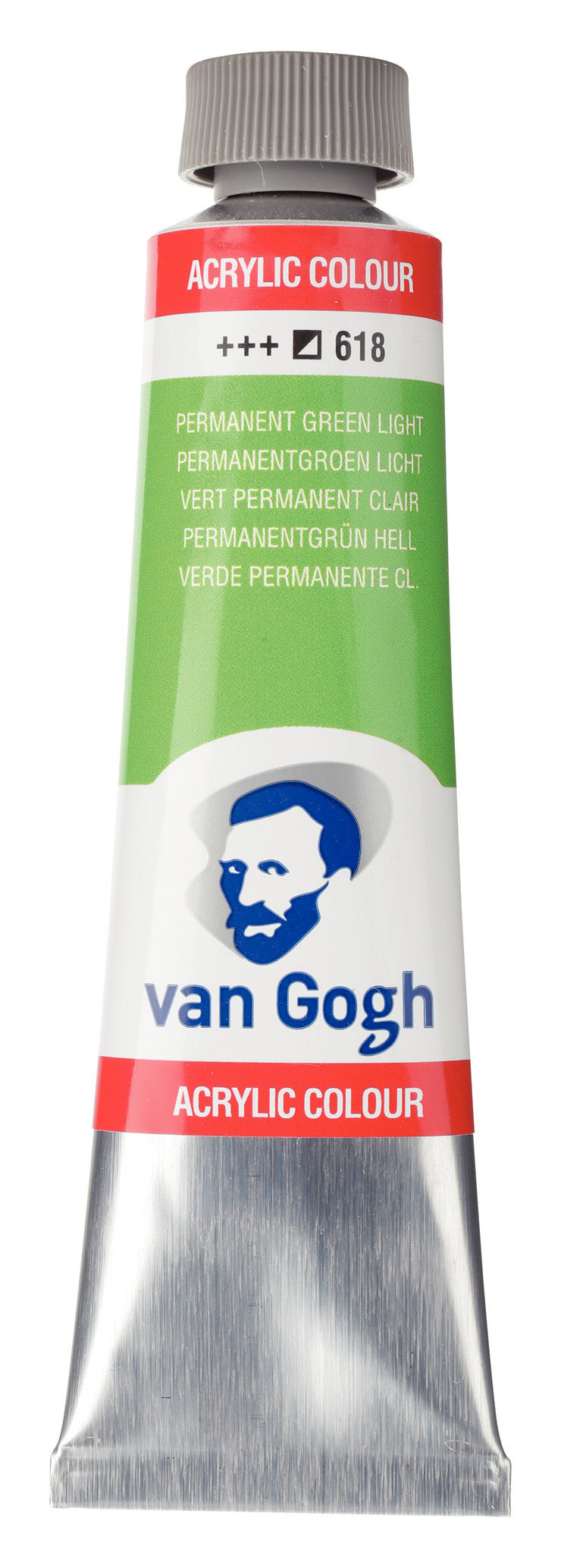 Van Gogh Acrylic Colour Tube 40 ml Permanent Green Light
