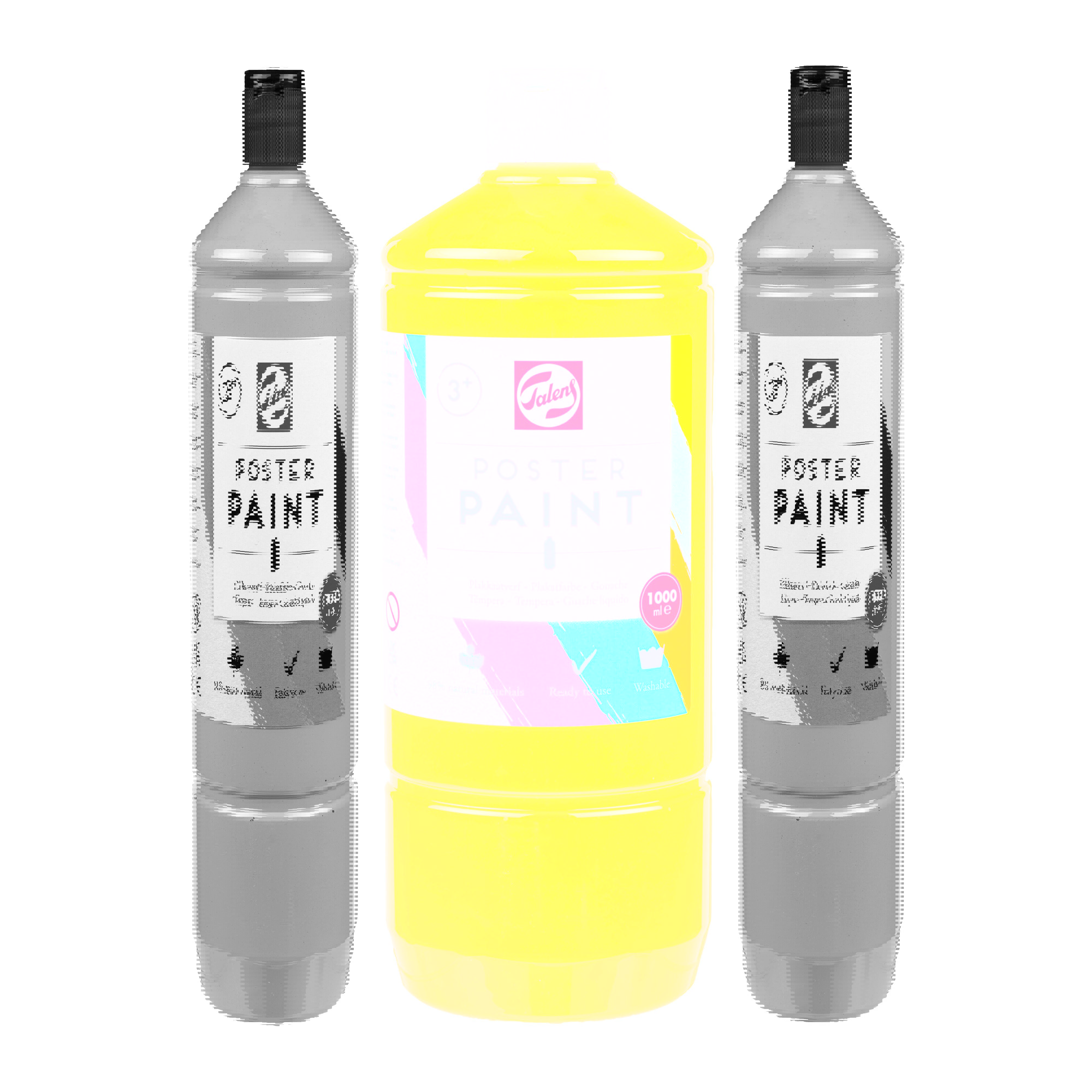 Talens School Colours Bottle 1000 ml Yellow Ochre