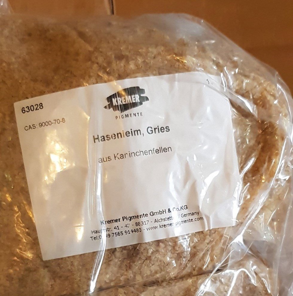 Kremer Rabbit Skin Glue Fine Grind 1Kg