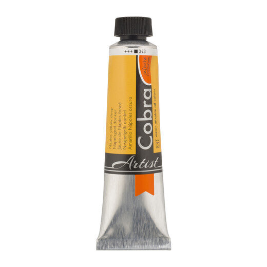 Cobra Artist Oil Colour Tube 40 ml Naples Yellow Deep