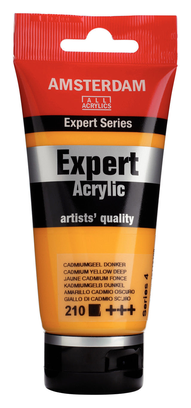 Amsterdam Expert Series Acrylic Tube 75 ml Cadmium Yellow Deep
