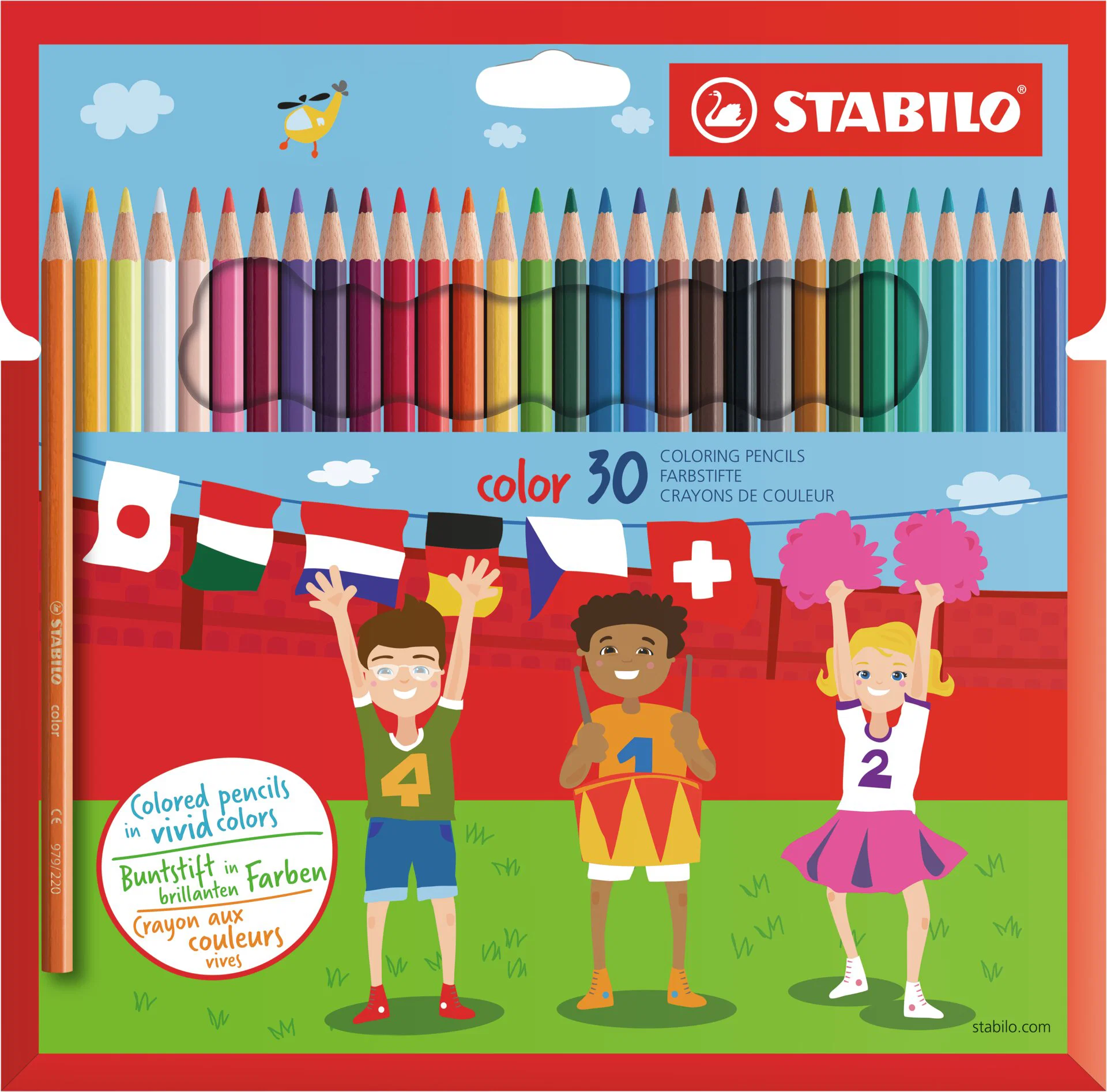 Stabilo Coloring pencils Cardboard 30 Colors Thumbnail