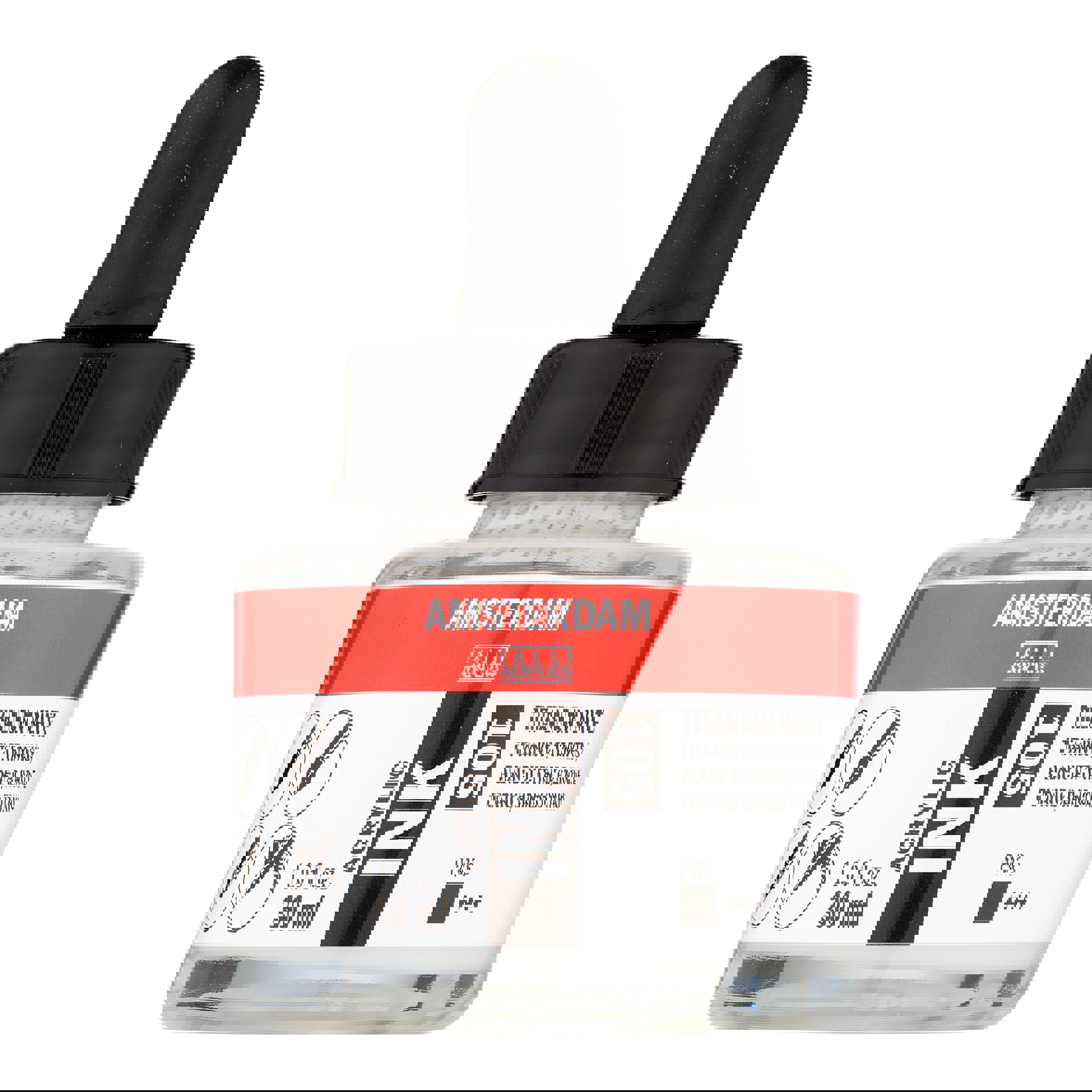 Amsterdam Acrylic Ink Bottle 30 ml Titanium White
