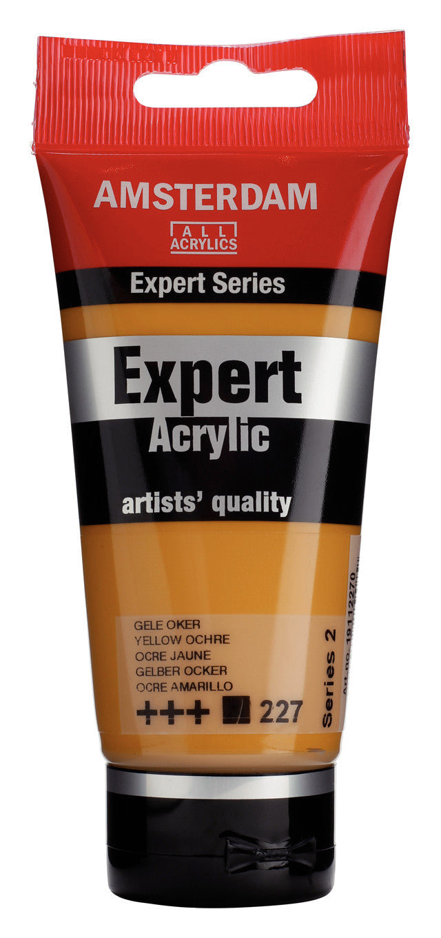 Amsterdam Expert Series Acrylic Tube 75 ml B Yellow Ochre