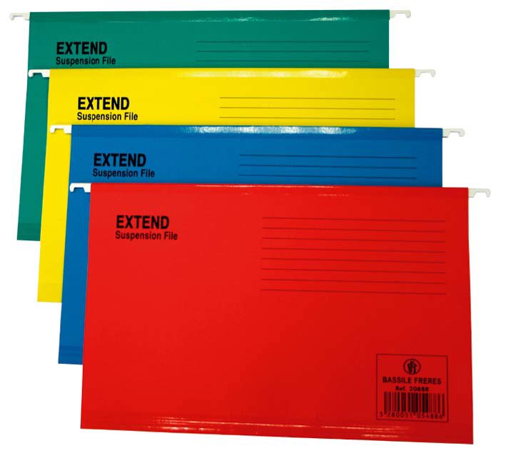 EXTEND Susp file 240g  W/O Fastener FC Gn