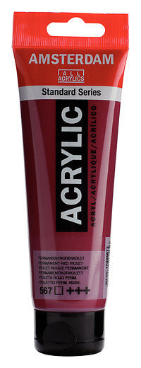 Amsterdam Standard Series Acrylic Tube 120 ml Permanent Red Violet