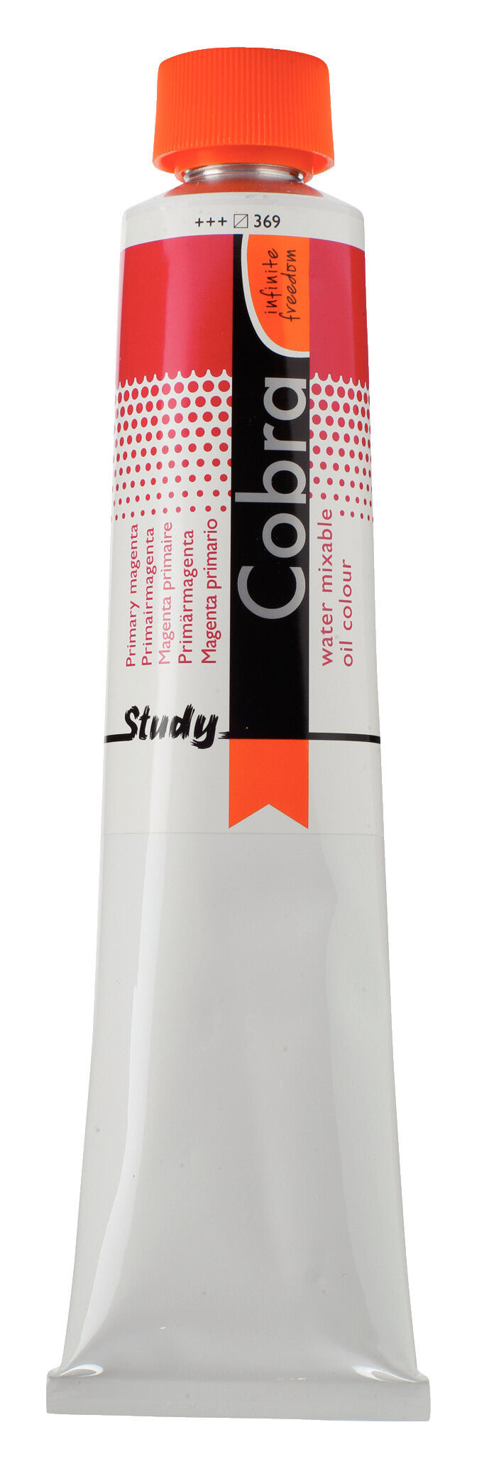 Cobra Study Oil Colour Tube 200 ml Primary Magenta