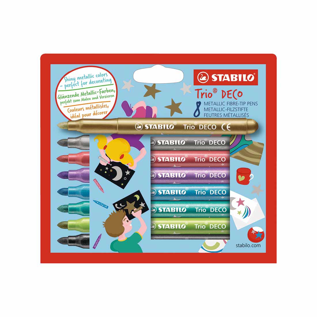 377/8 Trio DECO 8pcs wallet