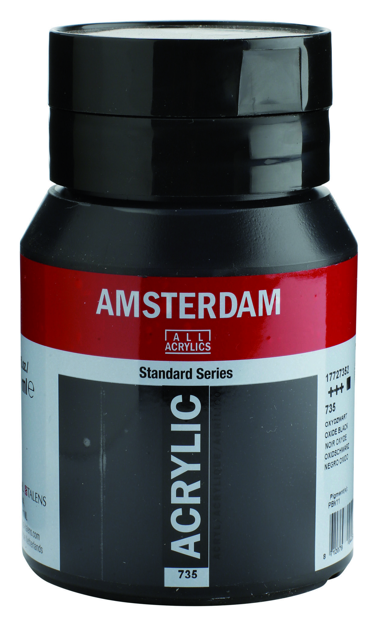 Amsterdam Acrylics 600ML Oxide Black