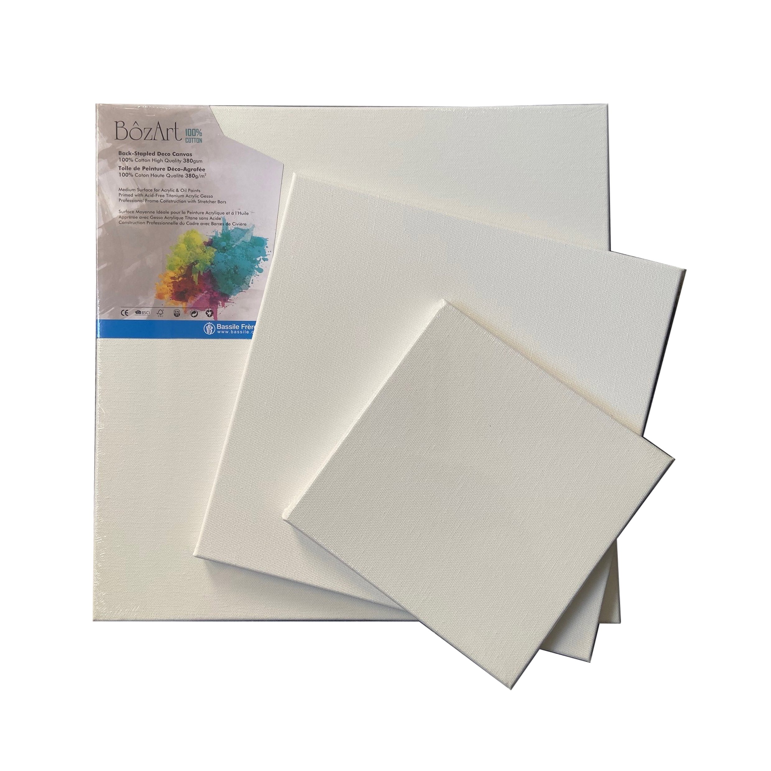BOZART CANVAS 380g 100% COTTON Set of 3 pcs