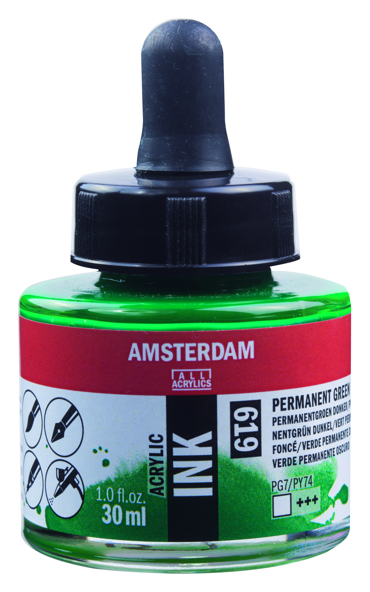 AAC INK 30ML PERM.GREEN DP